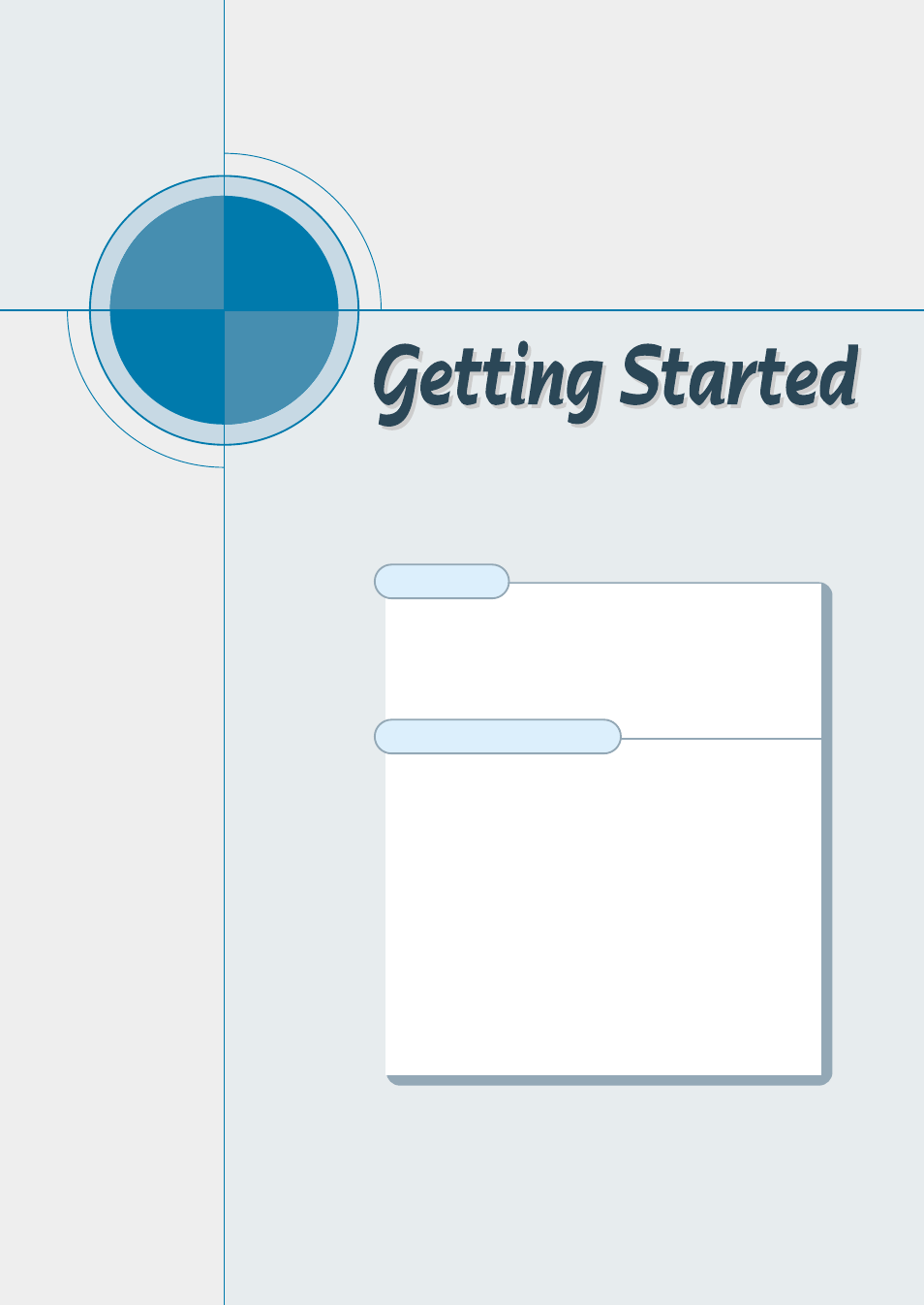 Getting started, Chapter | Samsung SF 4700 User Manual | Page 7 / 176