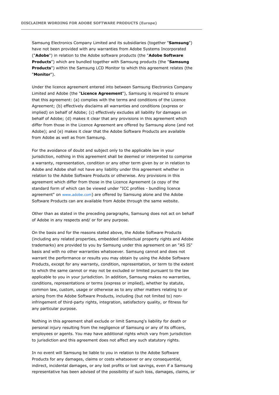 Samsung SyncMaster XL30 User Manual | Page 30 / 34