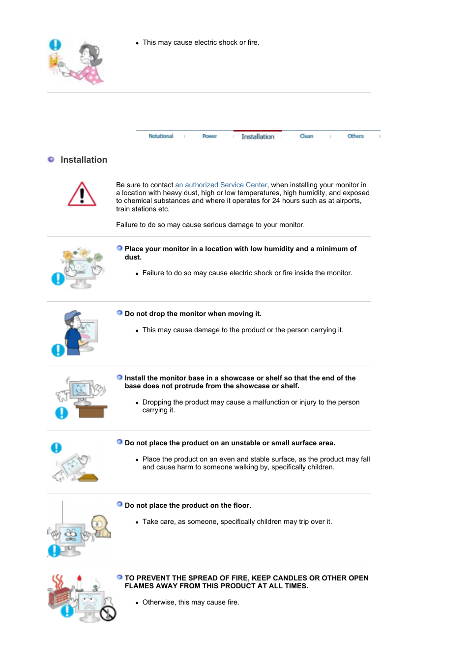 Installation | Samsung SyncMaster XL30 User Manual | Page 4 / 34