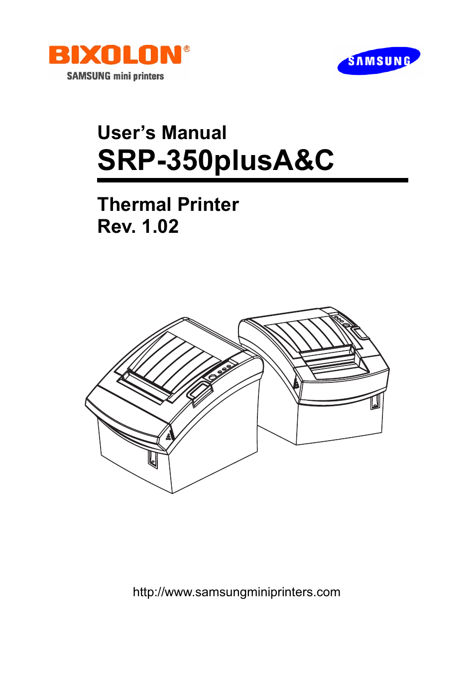 Samsung SRP-350PLUSA&C User Manual | 22 pages