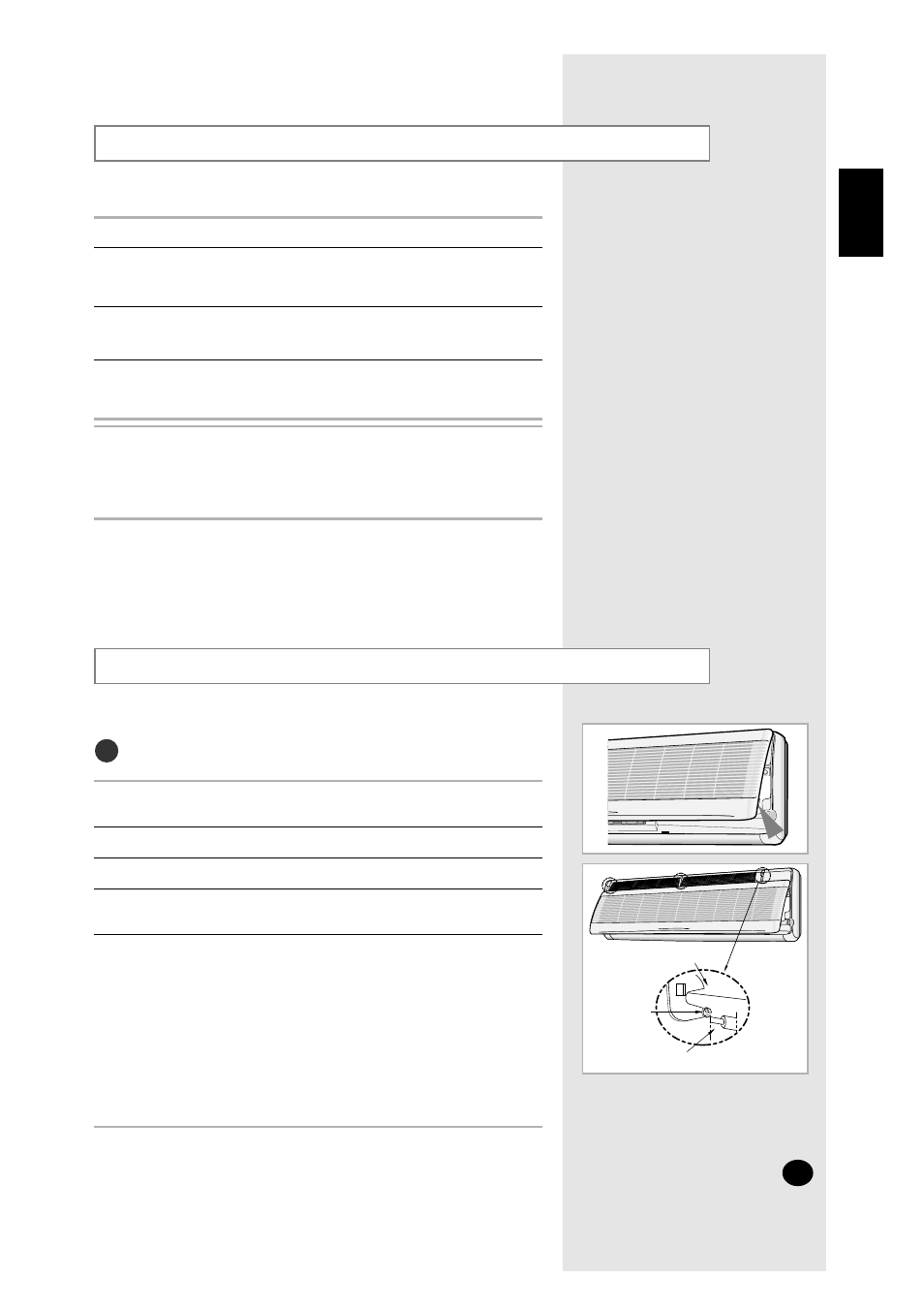 Temperature and humidity ranges, Cleaning your air conditioner | Samsung ASHM070VE User Manual | Page 21 / 26