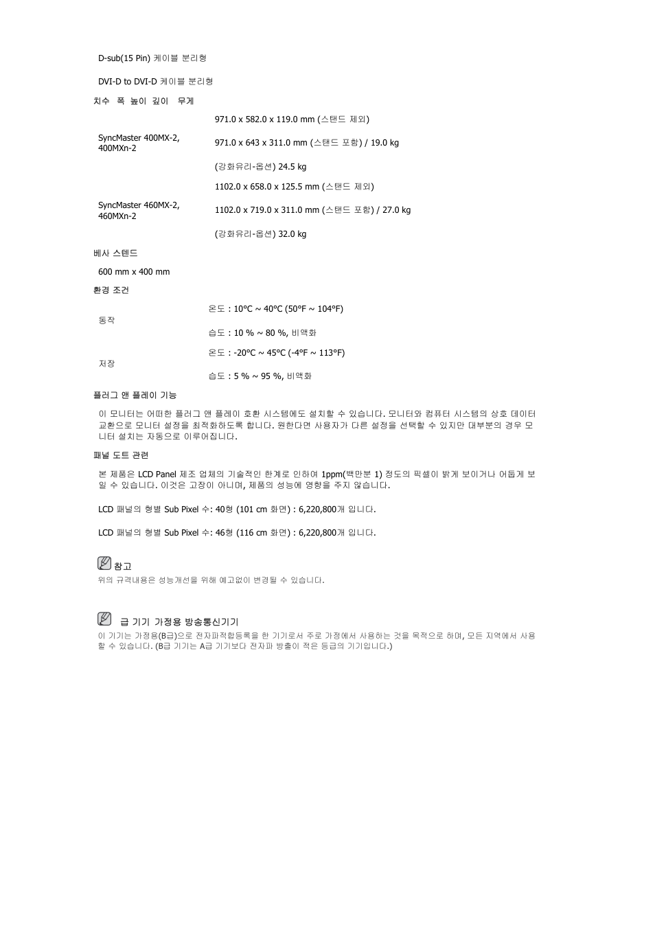 Samsung 400MXN-2 User Manual | Page 100 / 111