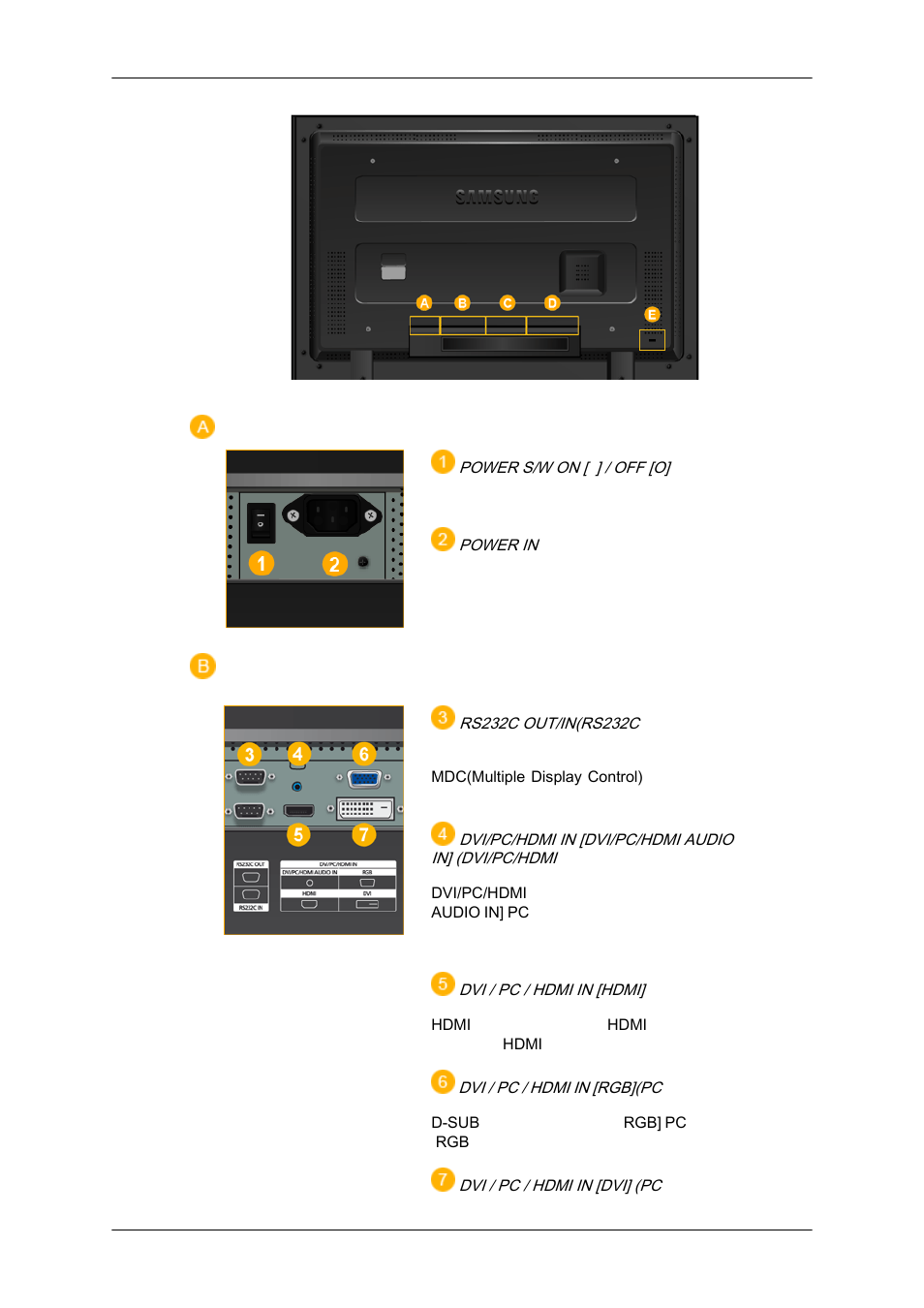 Samsung 400MXN-2 User Manual | Page 12 / 111