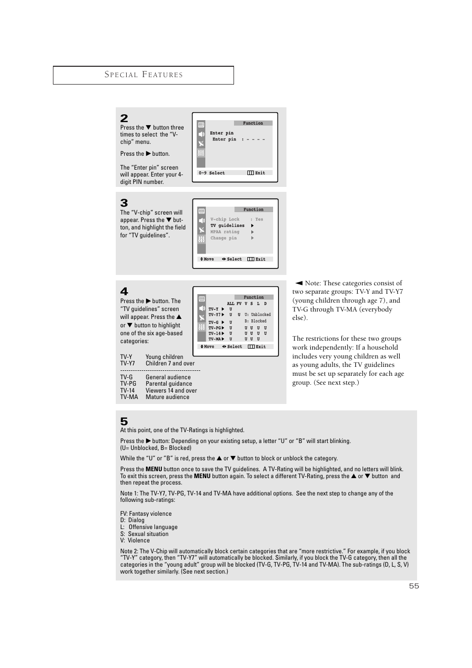 Samsung TXN 2434F User Manual | Page 55 / 59