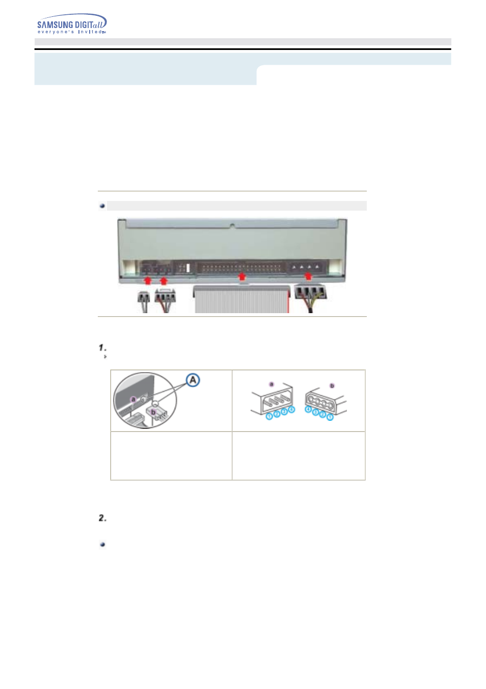 Setup | Samsung TS-H292A User Manual | Page 10 / 25