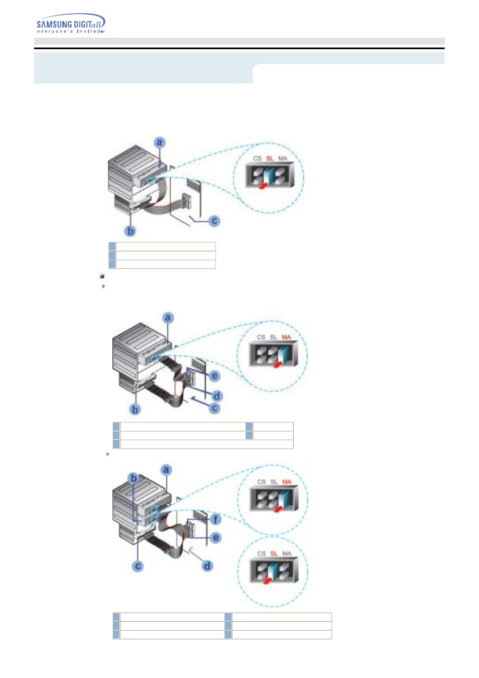 Setup | Samsung TS-H292A User Manual | Page 11 / 25