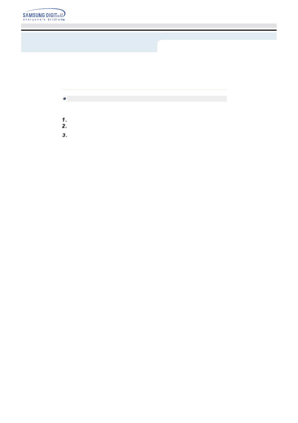 Setup | Samsung TS-H292A User Manual | Page 13 / 25
