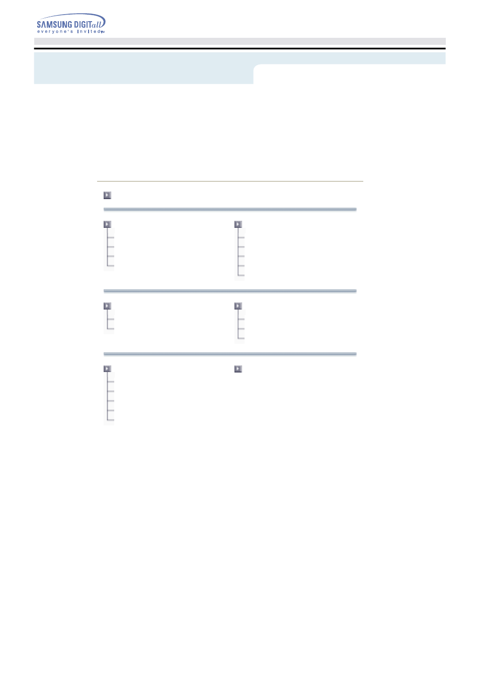 Index | Samsung TS-H292A User Manual | Page 2 / 25