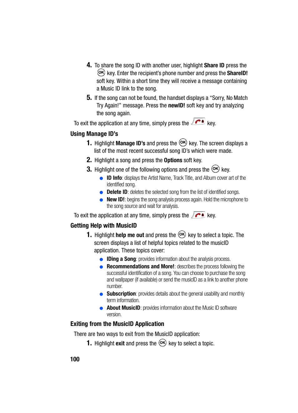 Samsung SGH-i607 User Manual | Page 100 / 223