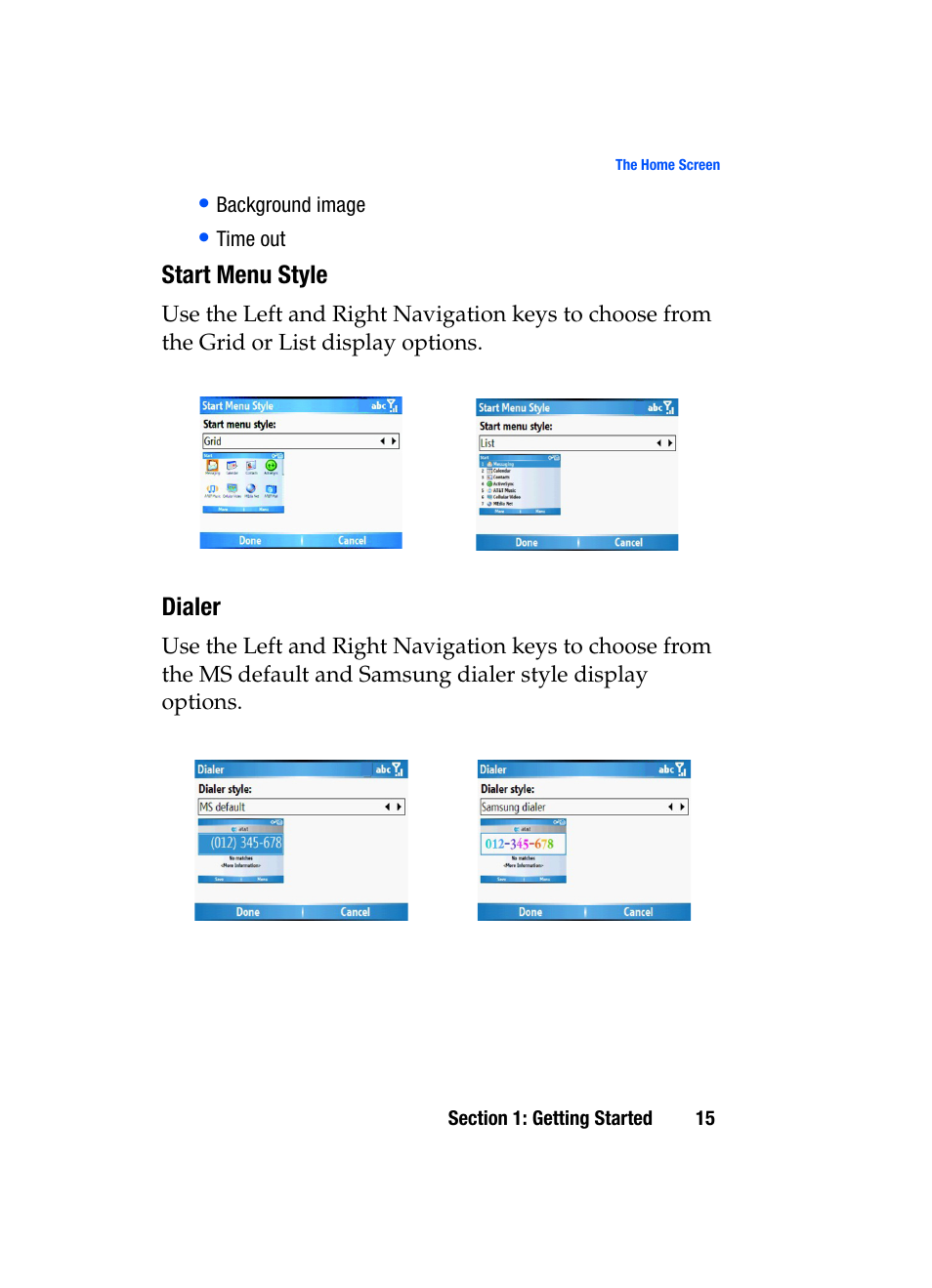 Samsung SGH-i607 User Manual | Page 15 / 223