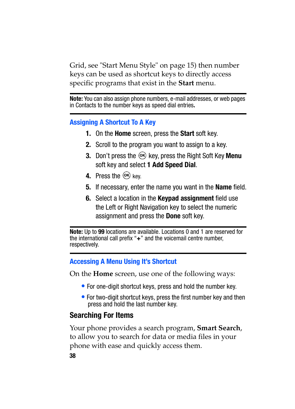 Samsung SGH-i607 User Manual | Page 38 / 223