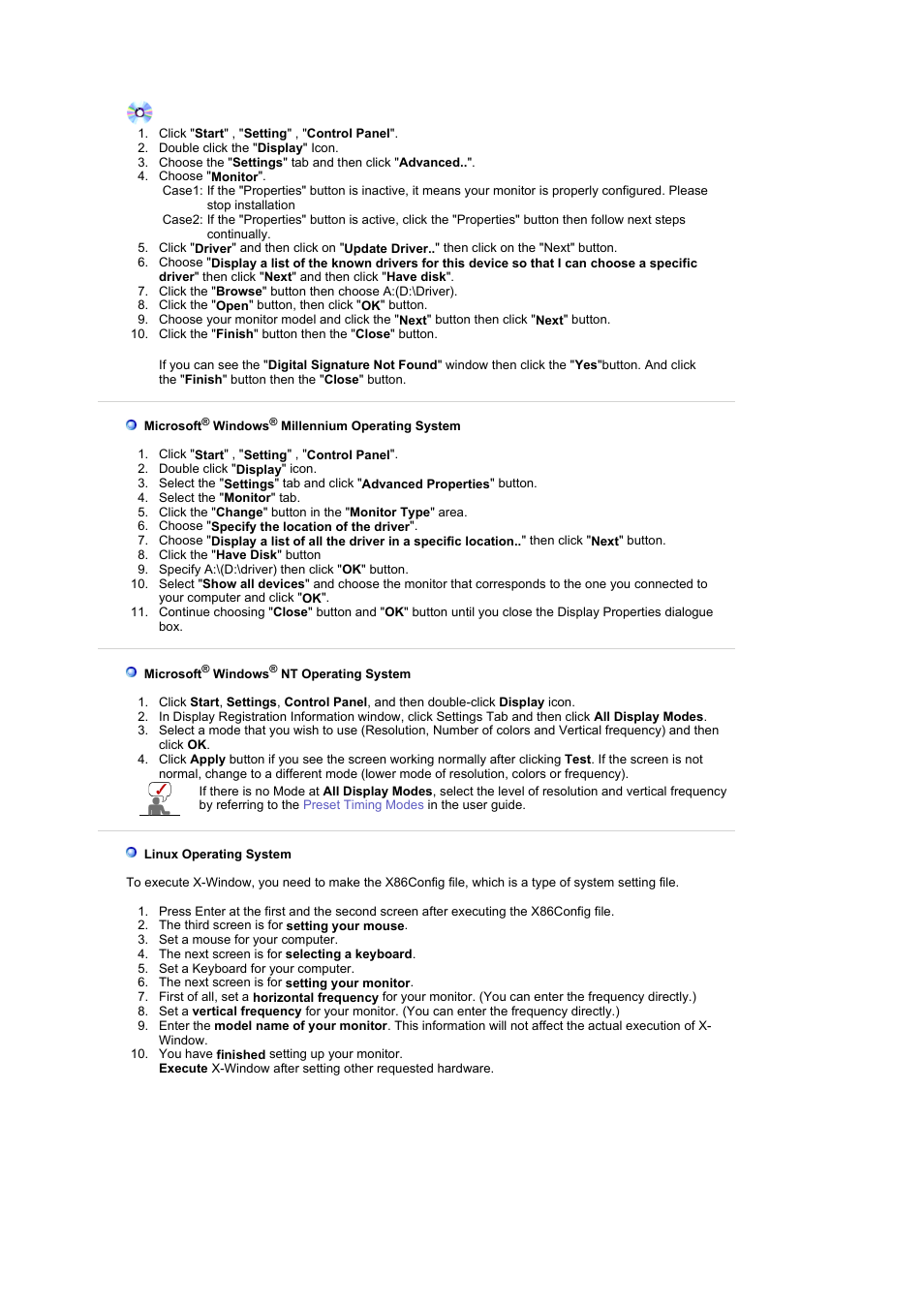 Samsung 225MW User Manual | Page 32 / 58