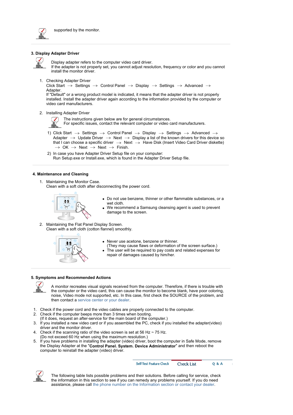 Samsung 225MW User Manual | Page 43 / 58