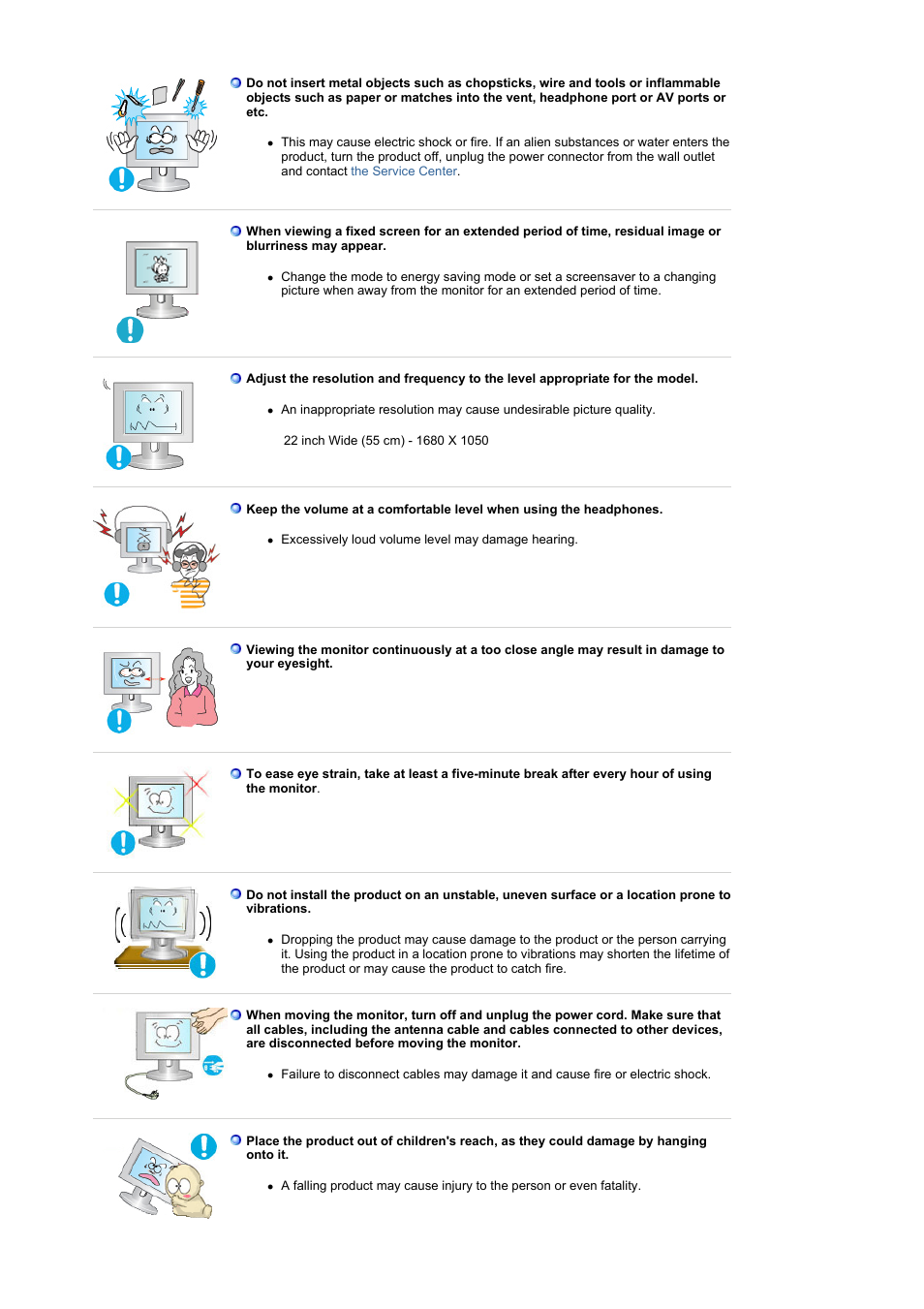 Samsung 225MW User Manual | Page 8 / 58