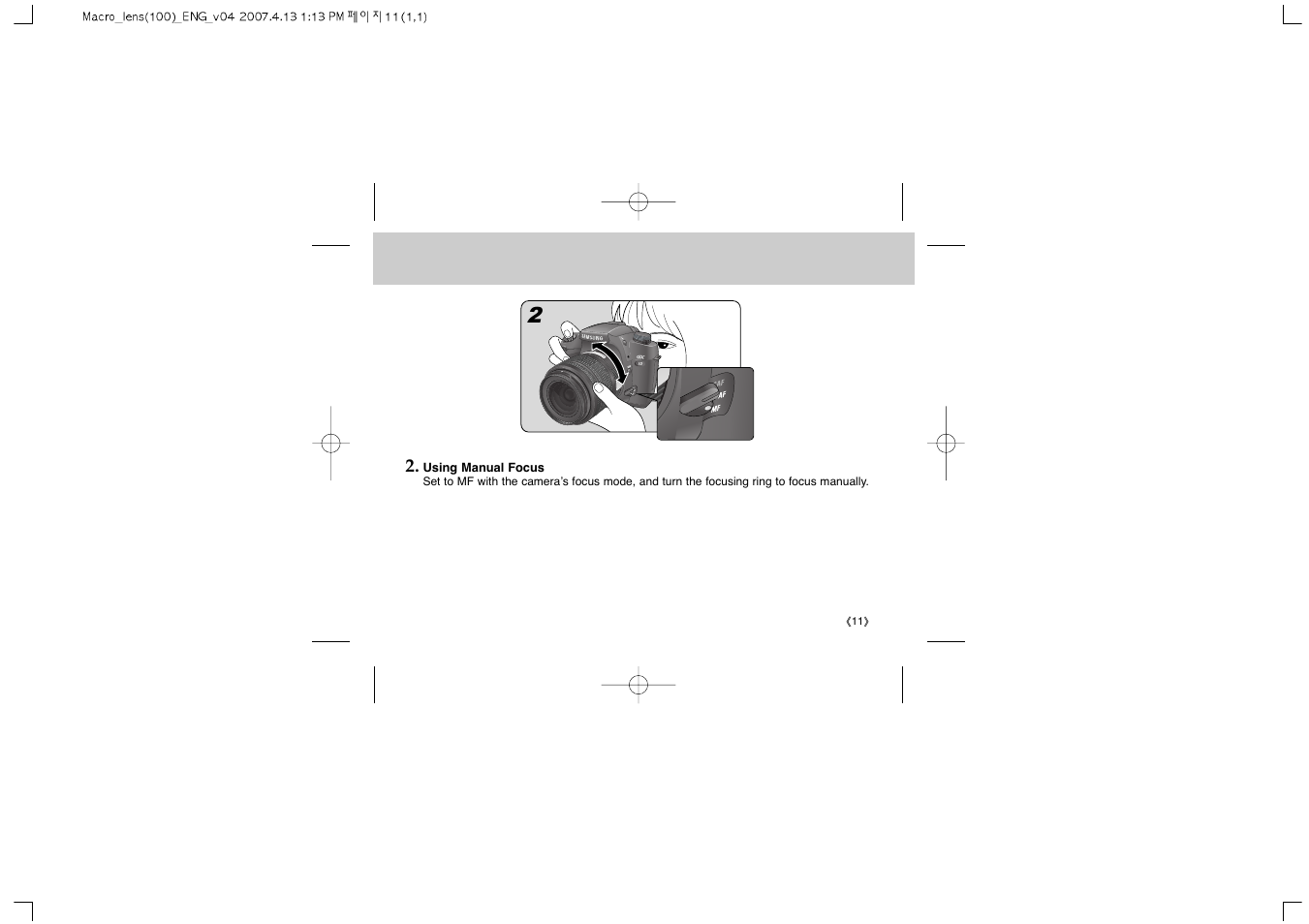 Samsung Schneider D-XENON 100 Macro User Manual | Page 13 / 27