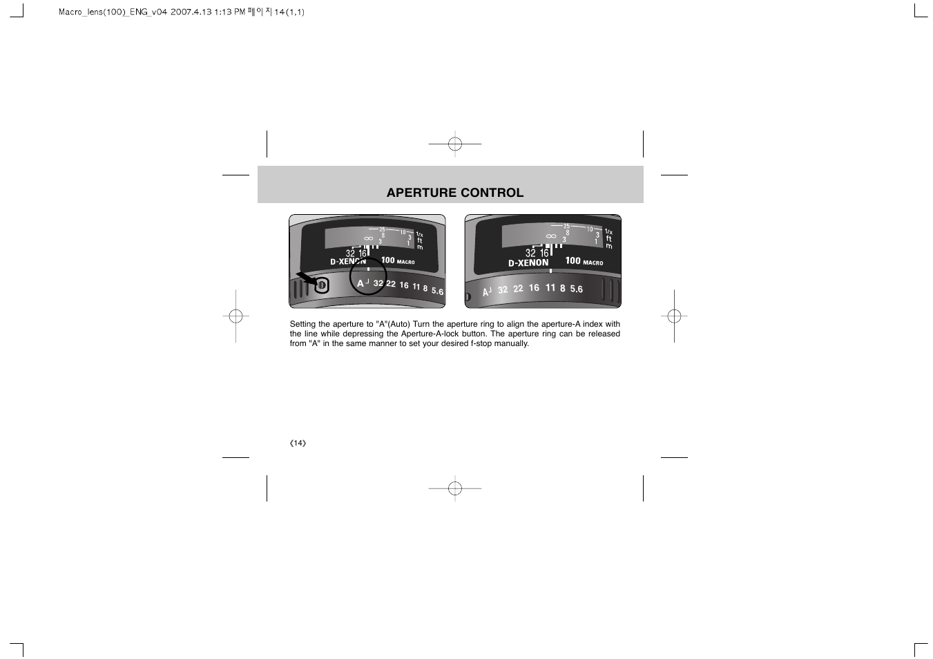 Samsung Schneider D-XENON 100 Macro User Manual | Page 16 / 27