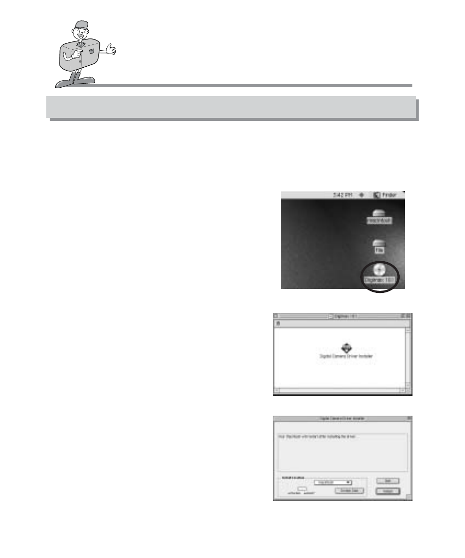 Software manual, Setting up the usb driver for mac | Samsung Digimax 101 User Manual | Page 100 / 128