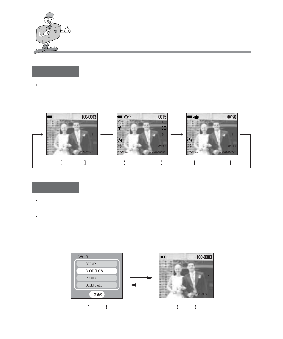 Play mode | Samsung Digimax 101 User Manual | Page 54 / 128