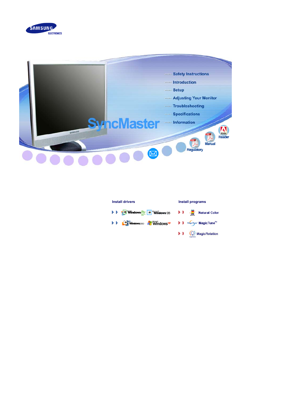 Samsung SYNCMASTER 710NT User Manual | 102 pages