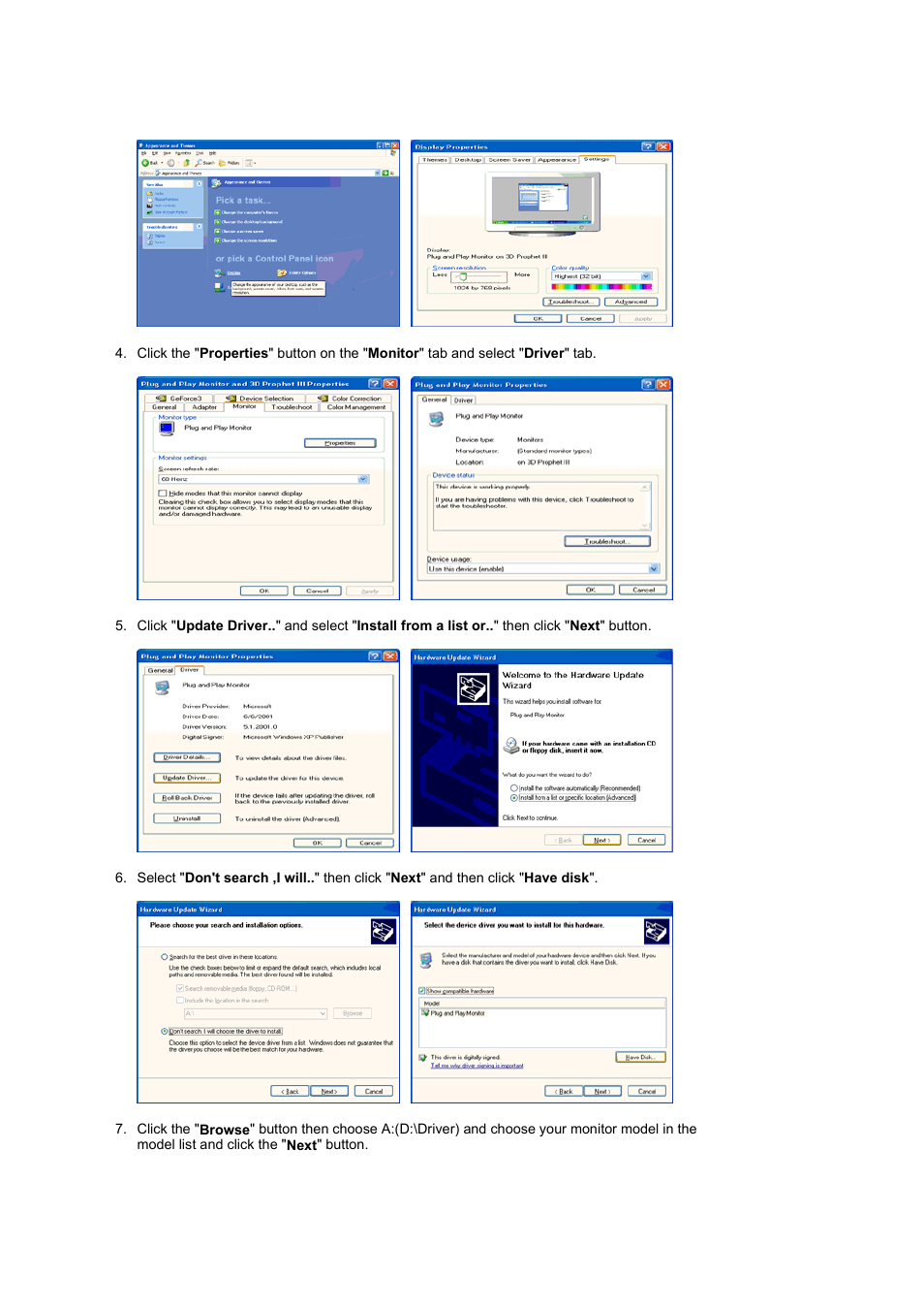 Samsung SYNCMASTER 710NT User Manual | Page 44 / 102