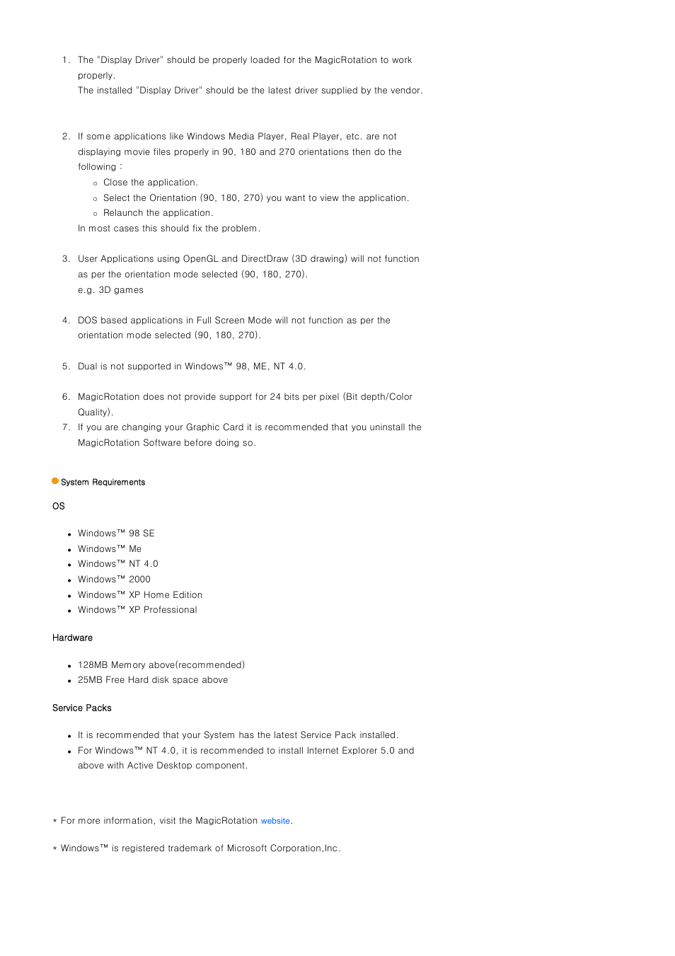 Samsung SYNCMASTER 710NT User Manual | Page 78 / 102