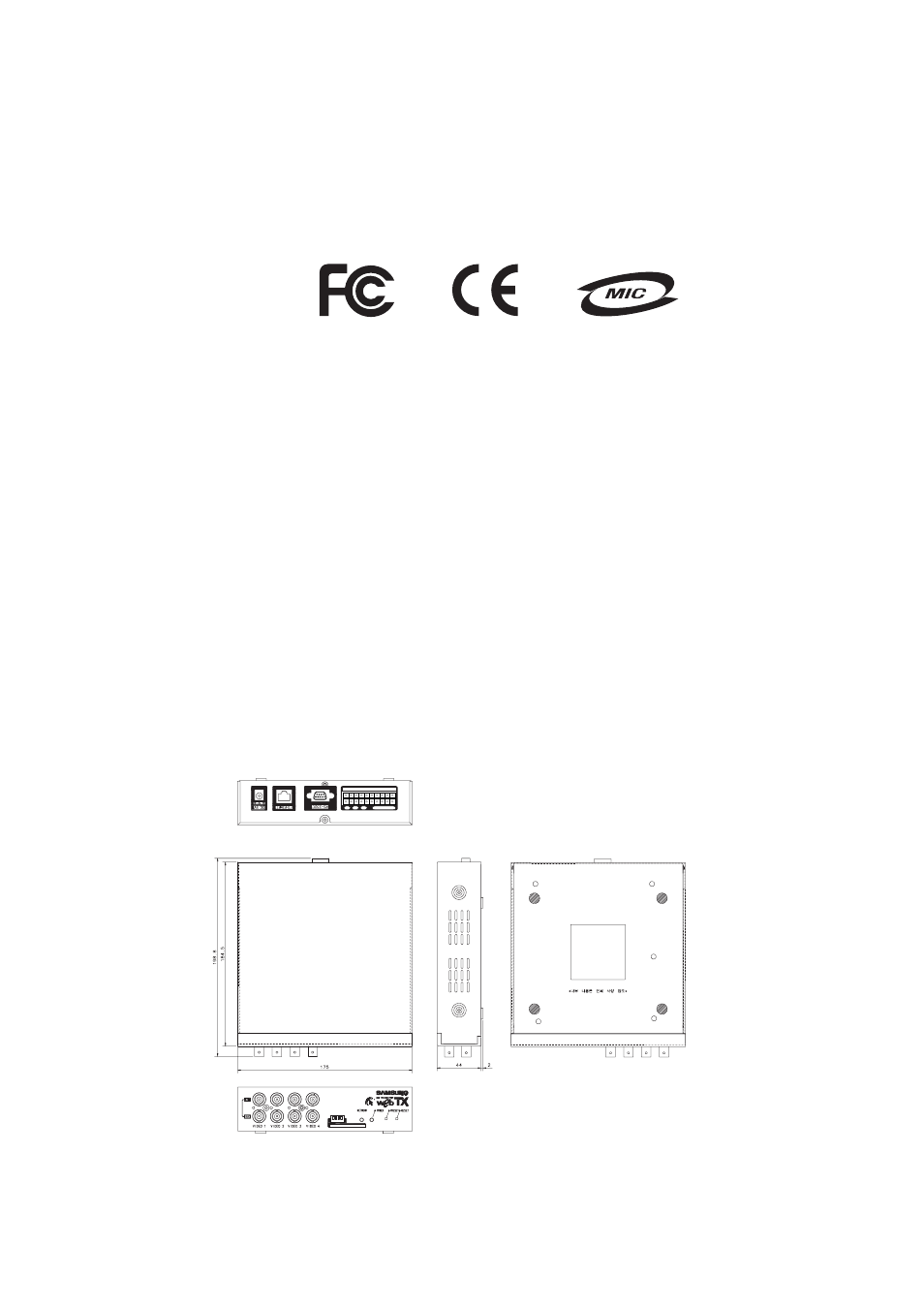 Regulation approval, Outside view | Samsung Version 1.1 User Manual | Page 63 / 89