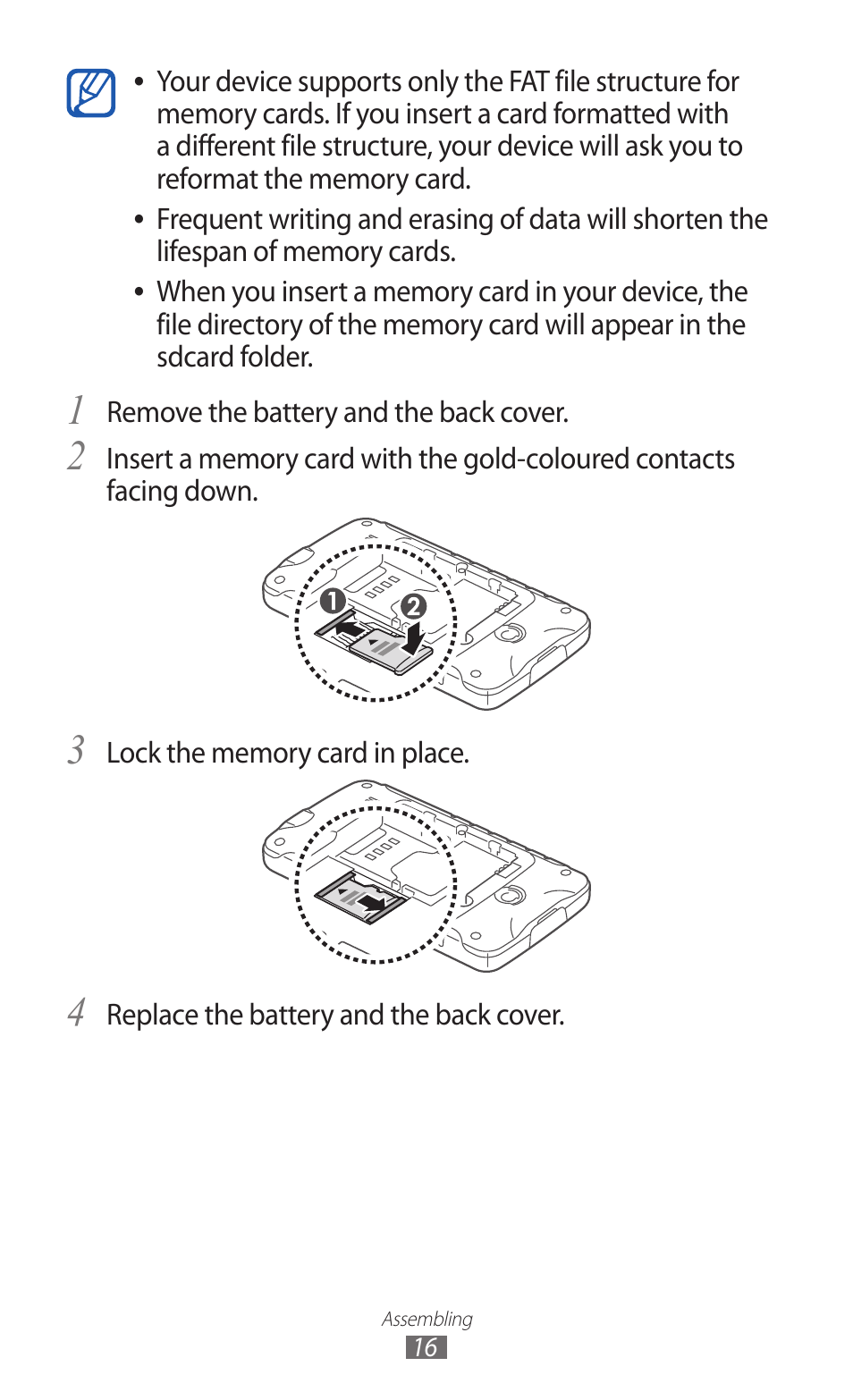 Samsung GALAXY GT-S5690 User Manual | Page 16 / 143