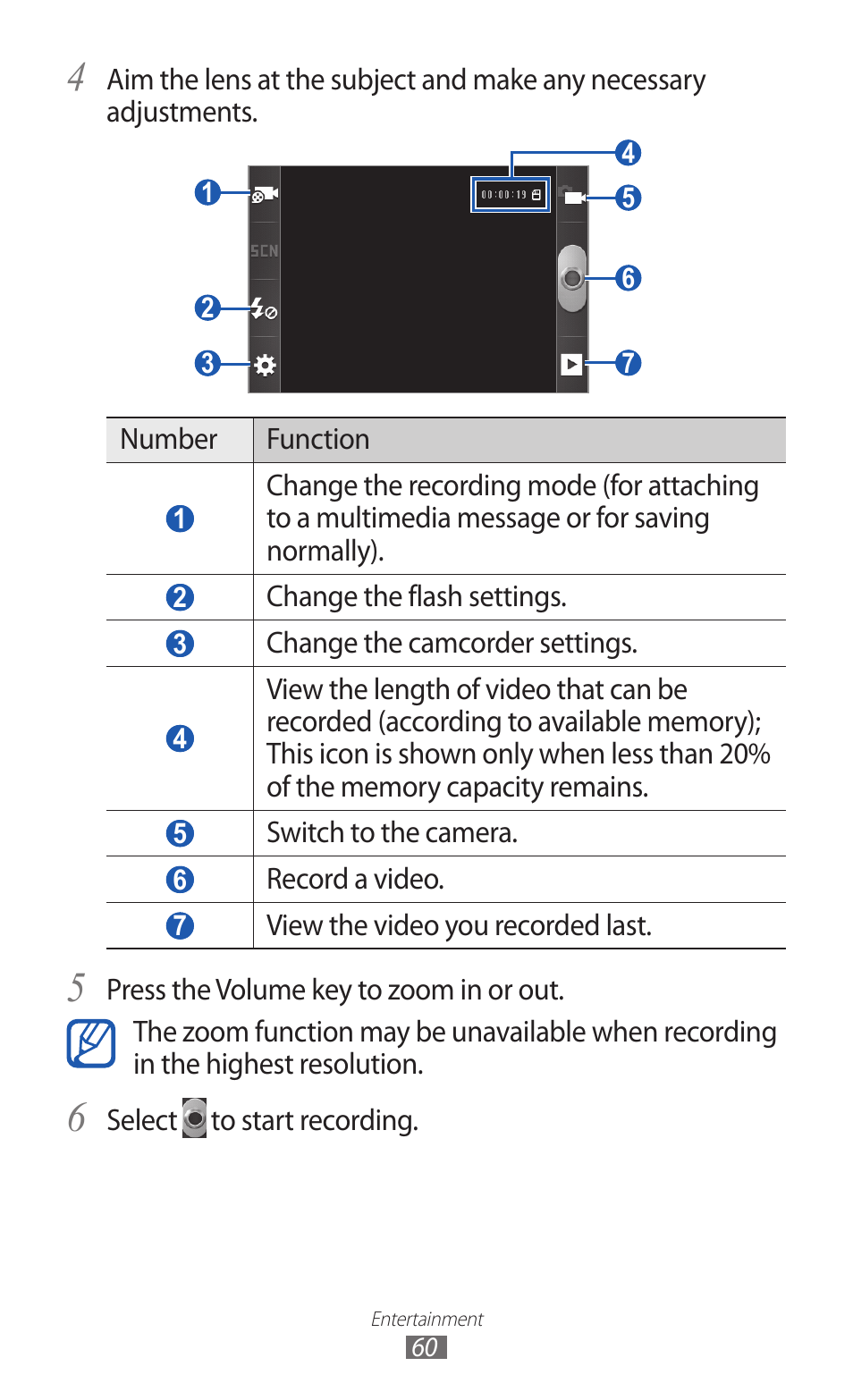 Samsung GALAXY GT-S5690 User Manual | Page 60 / 143