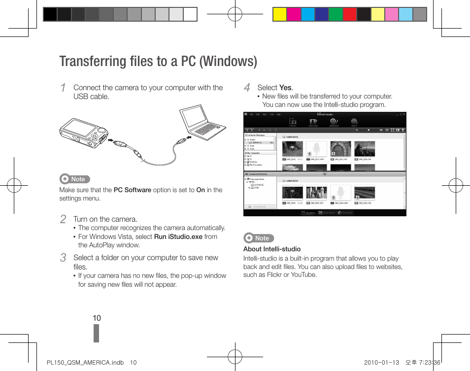 Transferring files to a pc (windows) | Samsung AD68-04795A User Manual | Page 10 / 32