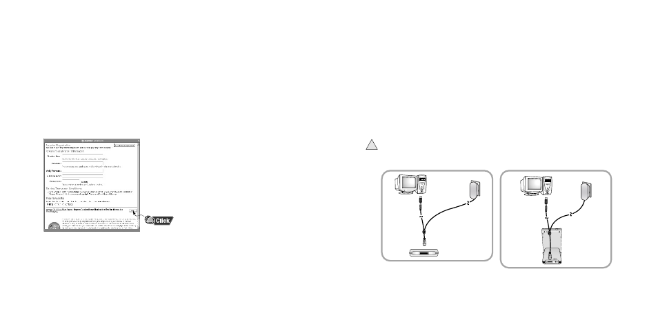 Registering for a napster account, Connecting your samsung napster player to your pc | Samsung YH-920 User Manual | Page 12 / 39