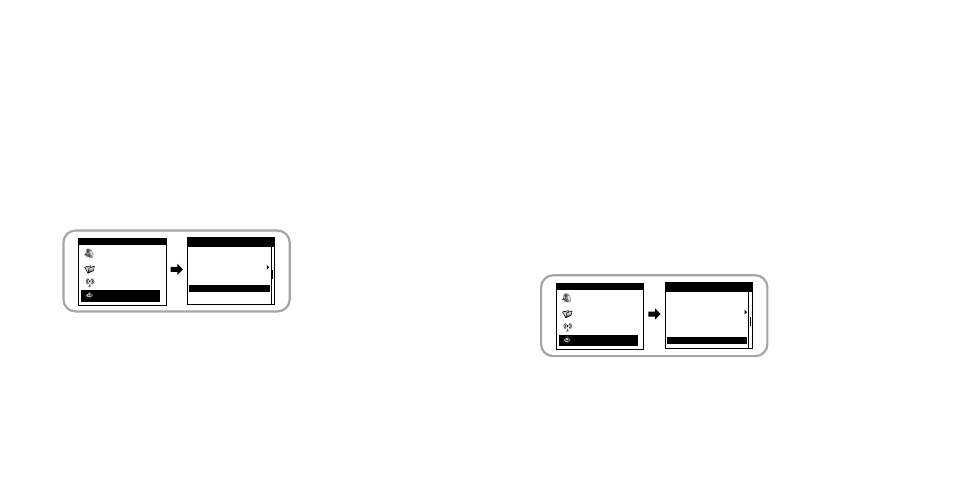 Tuner region settings, Tuner search level settings | Samsung YH-920 User Manual | Page 31 / 39