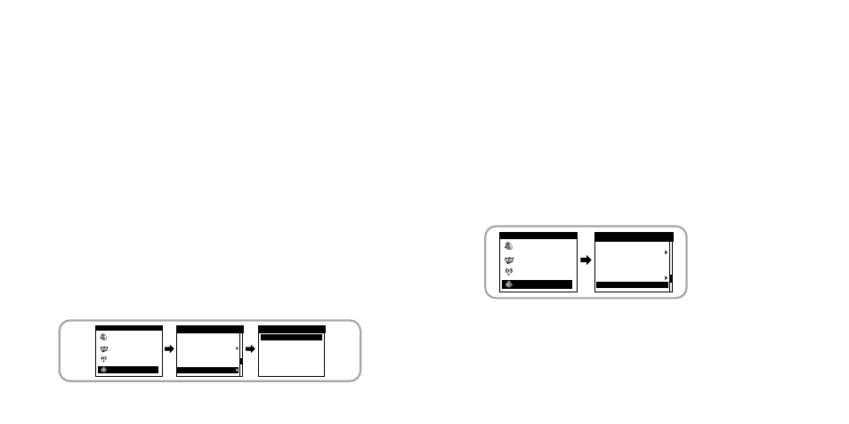 Fader effect settings, Auto power off settings | Samsung YH-920 User Manual | Page 32 / 39