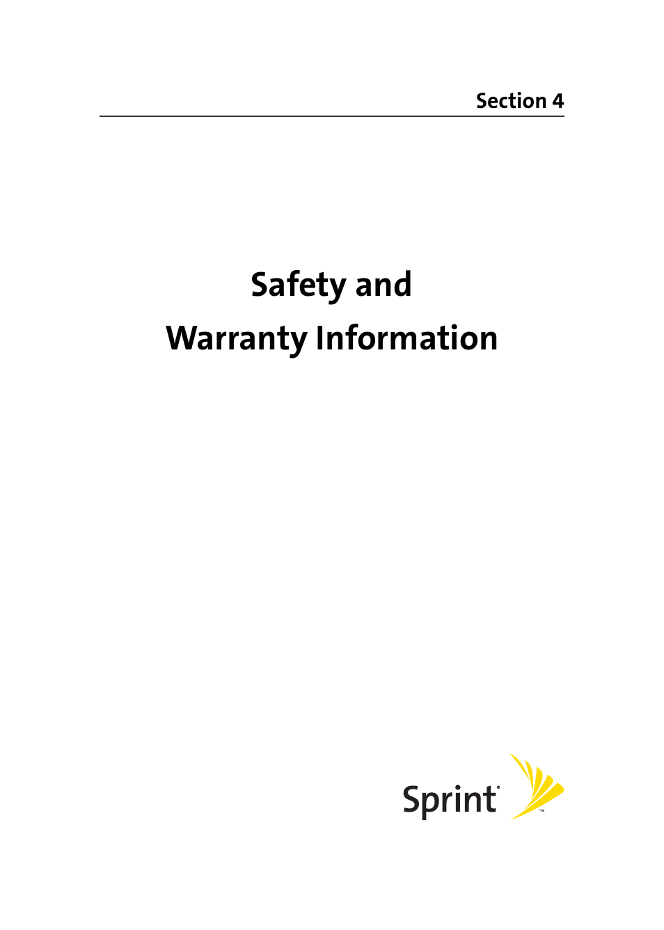 Safety and warranty information, Section 4: safety and warranty information | Samsung A960 User Manual | Page 253 / 272