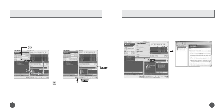 Downloading files, Viewing help on yepp studio | Samsung YP-60 User Manual | Page 2 / 2