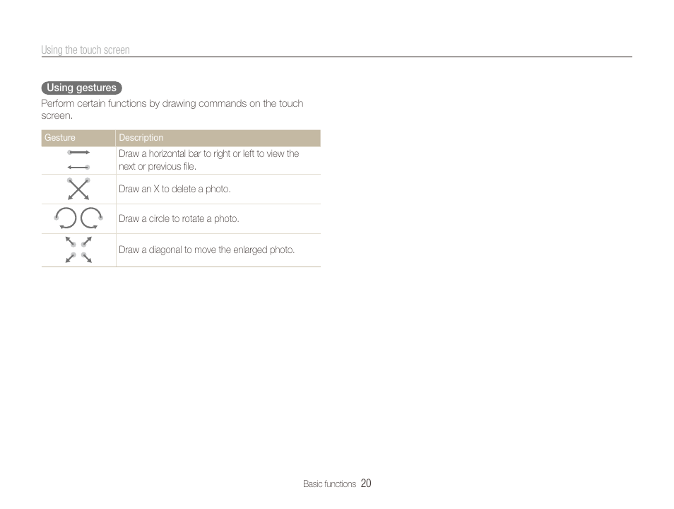 Samsung DualView TL220 User Manual | Page 21 / 110