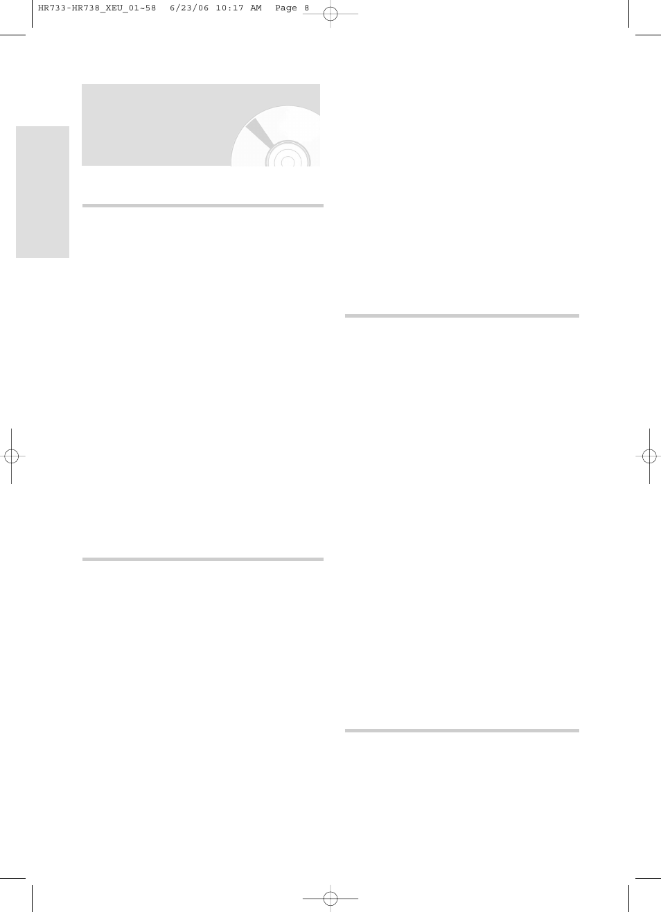Samsung DVD-HR738/ User Manual | Page 8 / 127