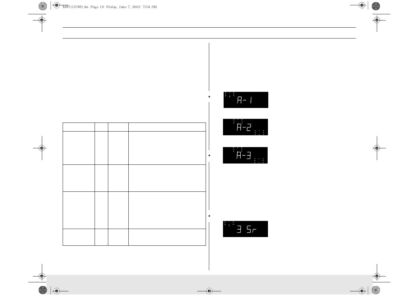 Operation, Using the snack bar button, Reheating automatically | Samsung MW1135WB User Manual | Page 10 / 24
