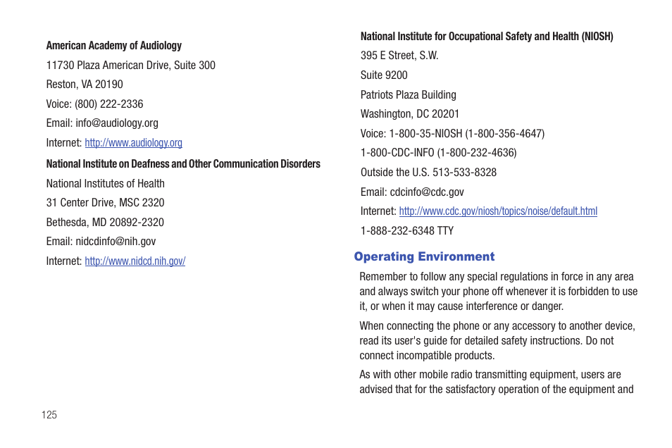 Operating environment | Samsung Evergreen a667 User Manual | Page 130 / 153