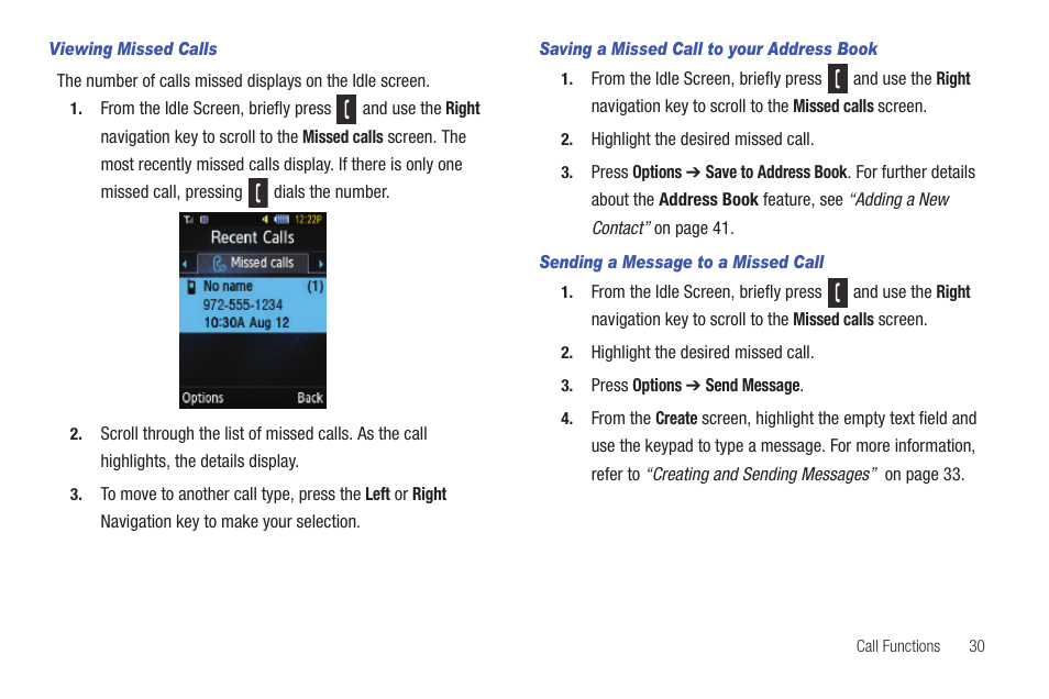 Samsung Evergreen a667 User Manual | Page 35 / 153