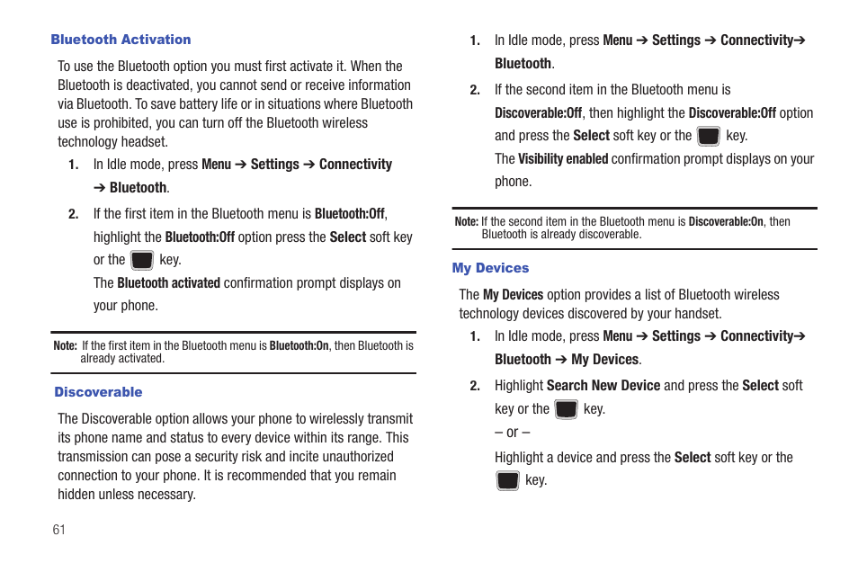 Samsung Evergreen a667 User Manual | Page 66 / 153