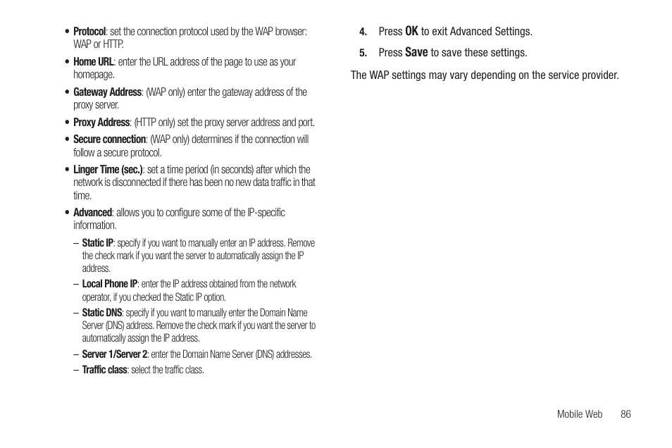 Samsung Evergreen a667 User Manual | Page 91 / 153