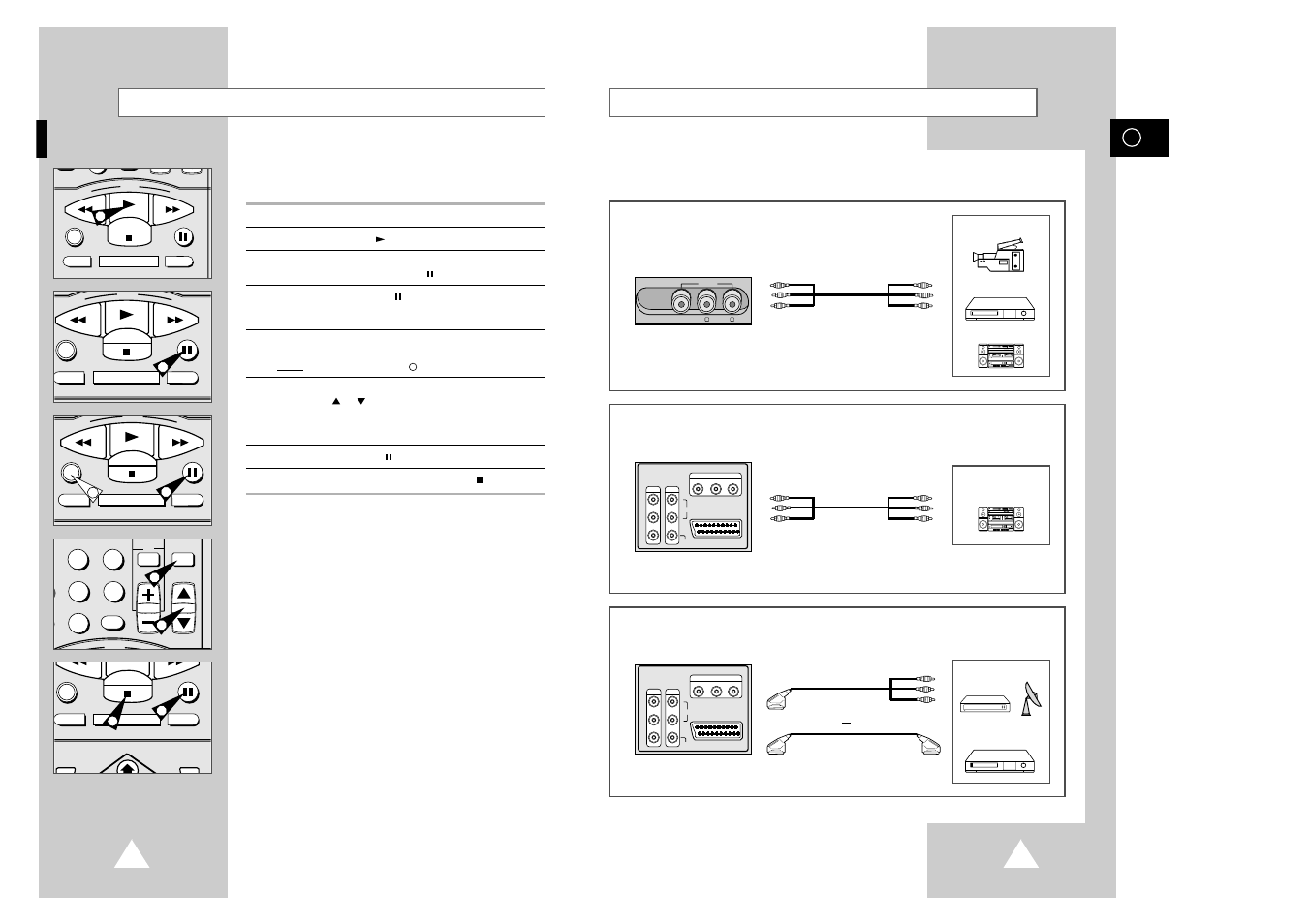 Connecting other equipment to your vcr, Using the assemble edit function | Samsung SV7000W User Manual | Page 20 / 28