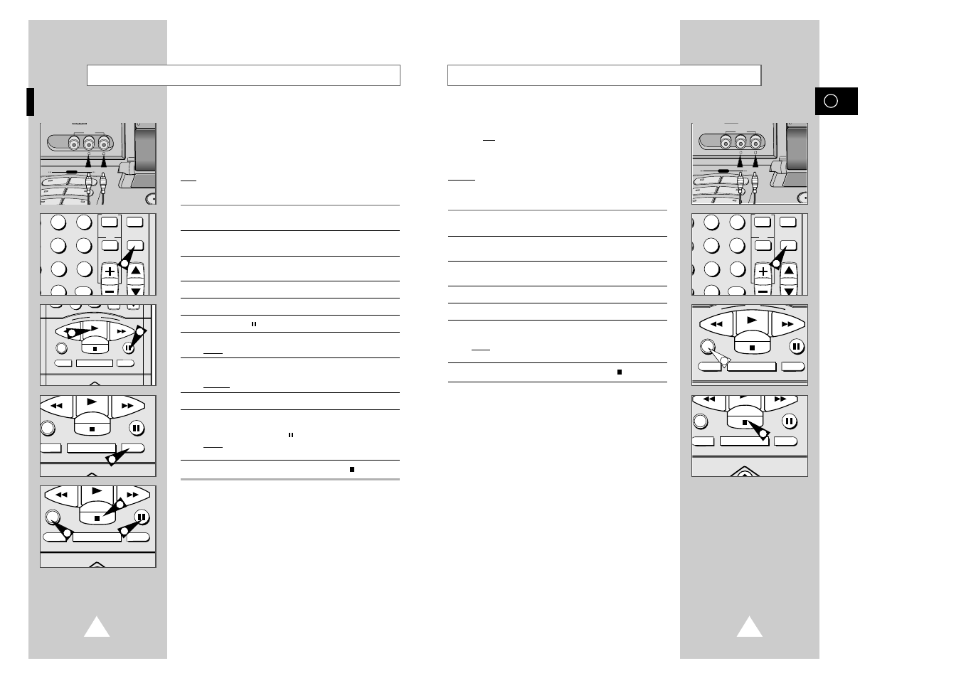 Recording an fm simulcast program, Audio dubbing a pre-recorded cassette | Samsung SV7000W User Manual | Page 24 / 28