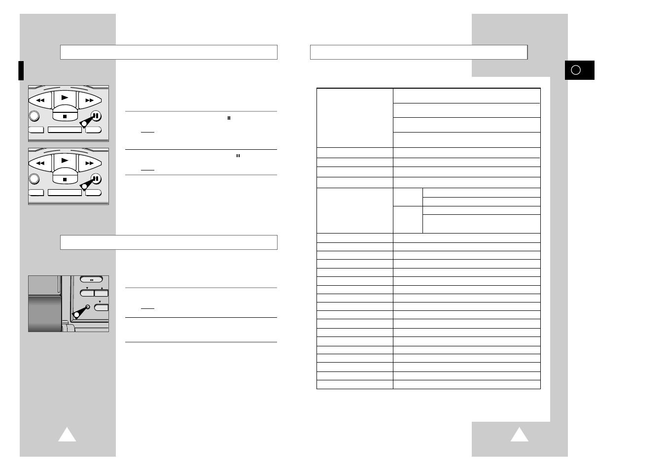 Technical specifications, Locking your vcr, Resetting your vcr | Samsung SV7000W User Manual | Page 25 / 28