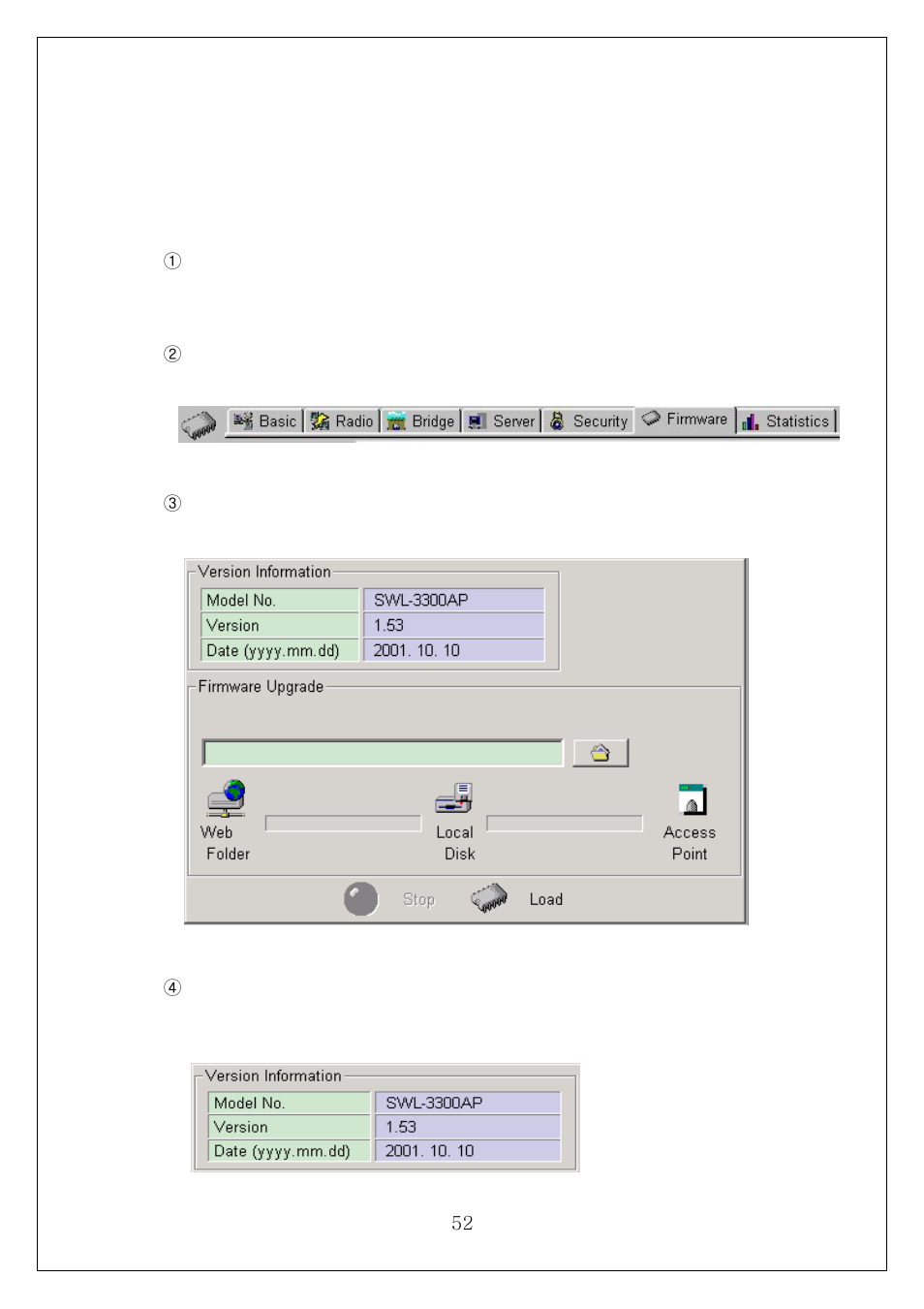 Firmware upgrade using ap manager | Samsung SWL-3000AP User Manual | Page 56 / 88