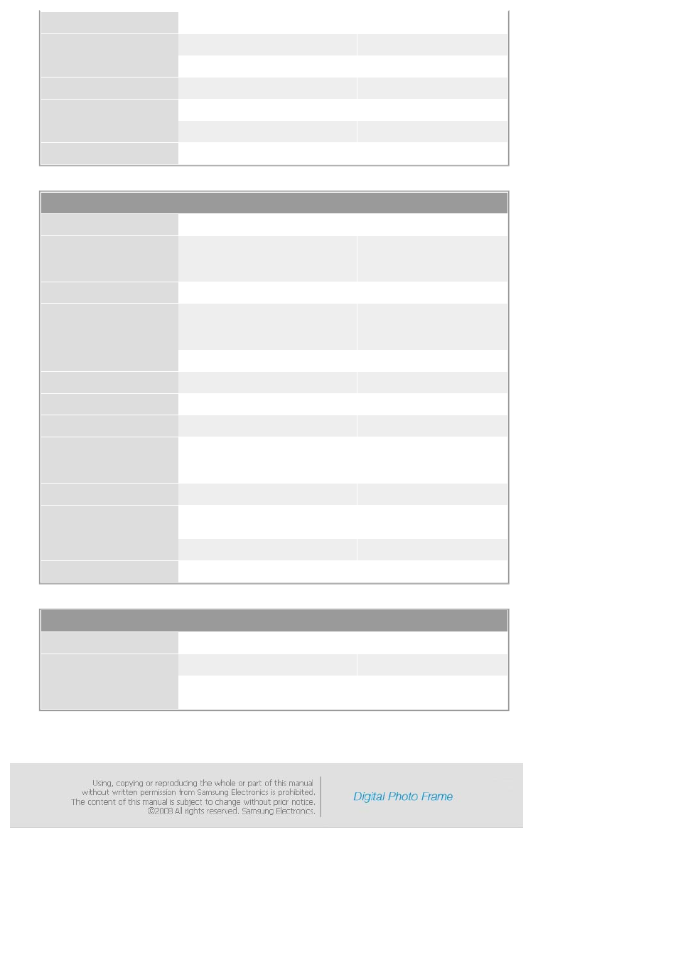 Samsung SPF-76H User Manual | Page 26 / 26