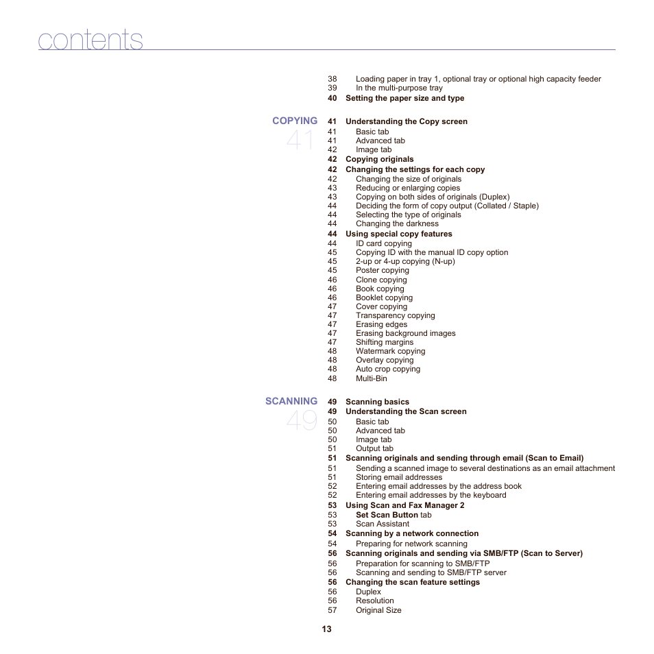 Samsung SCX-6555NX User Manual | Page 13 / 176