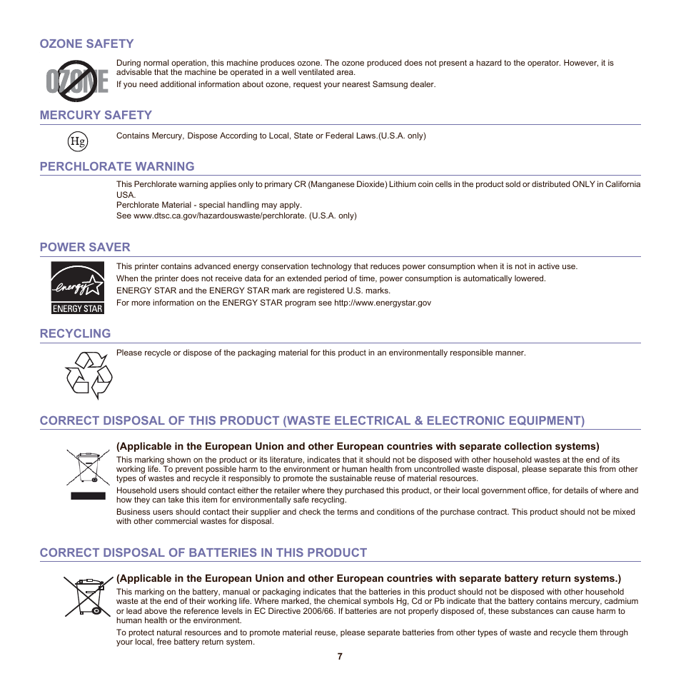 Samsung SCX-6555NX User Manual | Page 7 / 176