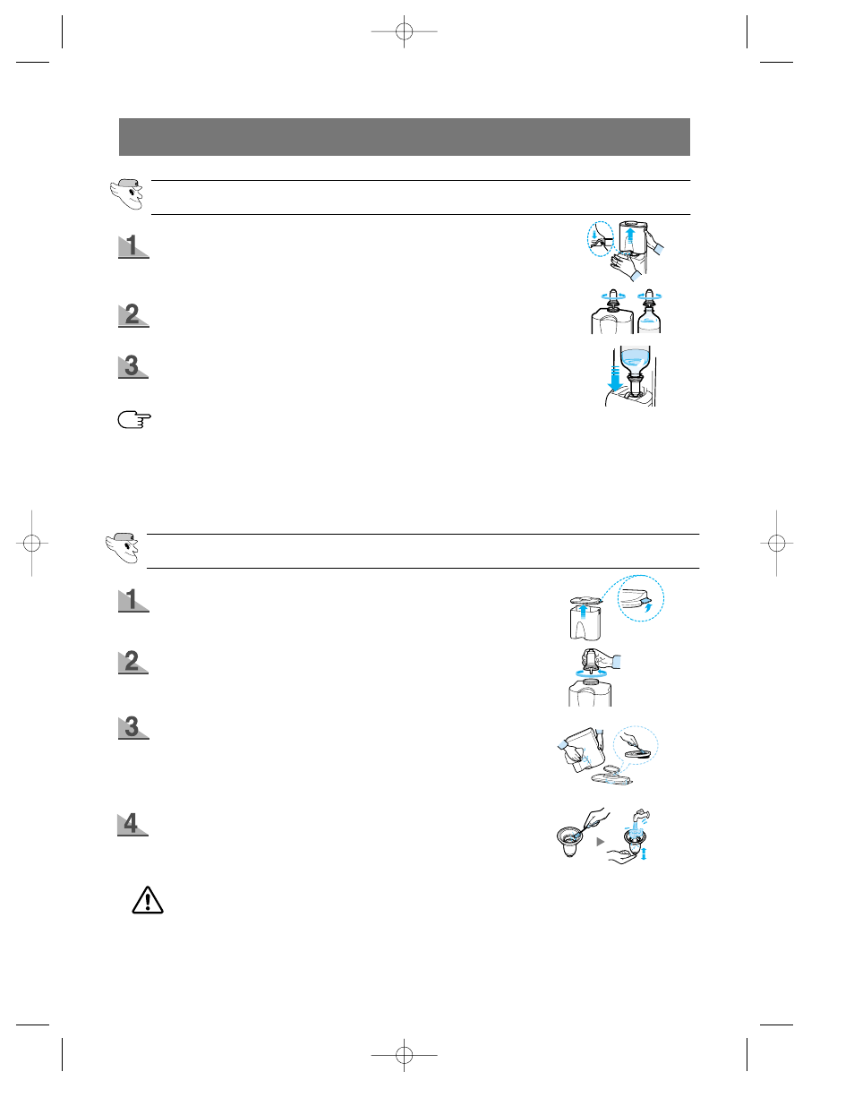 Water tank / supply device, Installing a regular bottle | Samsung da99-00494v User Manual | Page 10 / 36