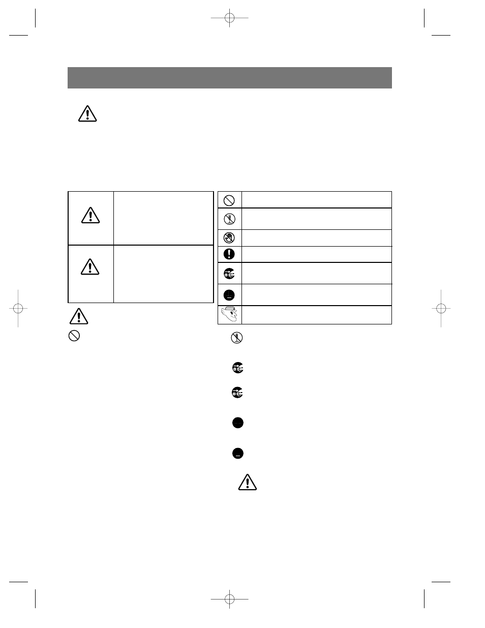 Safety warnings | Samsung da99-00494v User Manual | Page 2 / 36